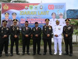 Polda Papua Barat Gelar Ziarah Laut Peringati HUT ke-80 Kemerdekaan RI di Manokwari