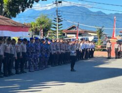 Polresta Manokwari Gelar Upacara Peringatan HUT ke-80 Kemerdekaan Republik Indonesia