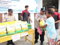 Sat Binmas Polres Sarmi Gelar Gerakan Pangan Murah Pada Hari Ke-4