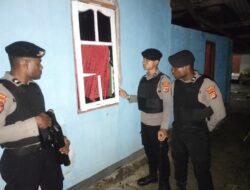Sat Samapta Polres Sarmi Gelar Patroli KRYD Pasca Hasil PSU Pleno KPU Provinsi Papua