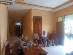 Kapolres Sarmi Laksanakan Kunjungan ke Polsek Pantai Barat