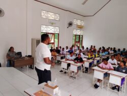 Sosialisasi Bahaya Narkoba dan Pencegahan Judi Online di SRMA 42 Sarmi