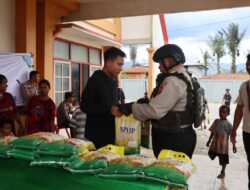 Gerakan Pangan Murah, Bulog Wamena Dan Polres Jayawijaya Ringankan Beban Masyarakat