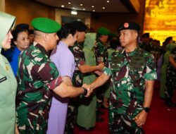 Panglima TNI Terima Laporan Korps Kenaikan Pangkat 177 Pati TNI