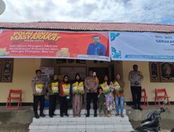 Polsek Bonggo Fasilitasi Penjualan Beras Sphp Bulog Sebanyak 400 Karung