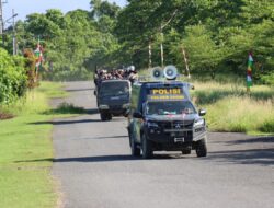 TNI-Polri Gelar Patroli Pasca Unjuk Rasa Damai di Kabupaten Sarmi