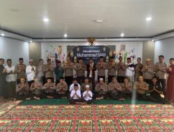 Teladani Akhlak Rasulullah, Polres Mansel Gelar Peringatan Maulid Nabi Muhammad SAW