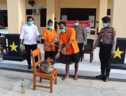 “Polres Sarmi Tegas Berantas Narkoba, Musnahkan 286 Gram Ganja Sitaan”