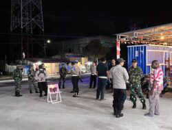 Polres Sarmi Bersama TNI Gelar Patroli Jelang Putusan Hasil PSU di MK