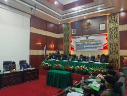 Kabag Log Polres Sarmi Hadiri Pembukaan Rapat Paripurna Tahap I DPRK Kabupaten Sarmi