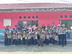 Sat Lantas Polres Sarmi Edukasi Keselamatan Lalu Lintas Sejak Dini di TK Kemala Bhayangkari