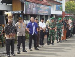 Kapolda Papua Barat Hadiri Penyambutan Pangdam XVIII/Kasuari