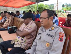 Kabag Log Polres Sarmi Hadiri Peresmian Kantor Cabang Dinas Kehutanan dan Lingkungan Hidup Kabupaten Sarmi