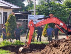 Polsek Bonggo Manfaatkan Halaman Belakang untuk Pembuatan Kolam Ikan, Dukung Ketahanan Pangan dan Ekonomi Warga