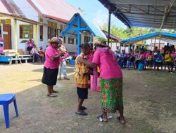 Polsek Pantai Timur Jaga Kondusifitas Kunjungan Kasih PW GKI
