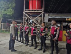 Patroli Sat Samapta Polres Sarmi, Antisipasi Gangguan Kamtibmas