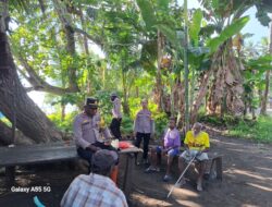 Pererat Silaturahmi, Kapolsek Tor Atas Tatap Muka dengan Warga Kampung Segar