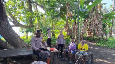 Pererat Silaturahmi, Kapolsek Tor Atas Tatap Muka dengan Warga Kampung Segar