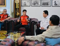 Presiden Prabowo Terima Kunjungan Juara Dunia MotoGP Marc Marquez dan Dua Pembalap Muda Indonesia