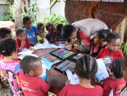 Operasi Rasaka Cartenz 2025, Subsatgas SI IPAR Polres Jayawijaya Gelar Kegiatan Edukasi di Kampung Walani