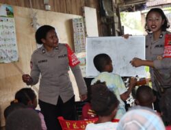 Operasi Rasaka Cartenz 2025, Subsatgas Si-ipar Polres Jayawijaya Gelar Kegiatan di Kampung Walani