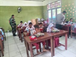 Kapolsek Bonggo Hadiri Launching Dapur Sehat Anak Negeri, Dorong Pemberdayaan Petani Lokal