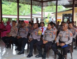 Personel Polres Sarmi dan Bhayangkari Ikuti Sosialisasi Bahaya Kanker dari Yayasan Kanker Indonesia