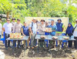 Polsek Fakfak Gencar Gerakan Ketahanan Pangan, Tanam Jagung Hibrida Wujudkan Swasembada Nasional