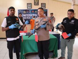 Press Release Polsek Sarmi Kota: Residivis Pencurian Beraksi, Kini Kembali Ditangkap