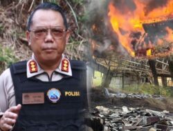 KKB Bakar SMP Negeri Kiwirok, Satgas Ops Damai Cartenz Amankan Desa Sekitar