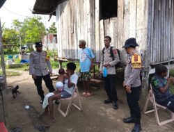 Polsek Tor Atas Laksanakan Sambang Masyarakat di Wilayah Sarmi Kota