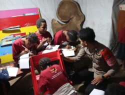 Operasi Rasaka Cartenz 2025 Subsatgas SI IPAR Hadirkan Pembinaan Anak-anak di Kampung Walani, Jayawijaya