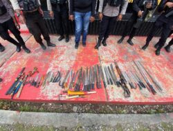 Polres Jayawijaya dan Brimob Yon D Wamena Gelar Patroli dan Razia Gabungan Dalam Rangka Harkamtibmas