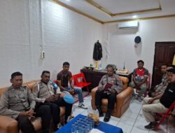Kapolsek Sarmi Kota Pimpin Anev Bulanan Evaluasi Kinerja dan Pengawasan Tahanan