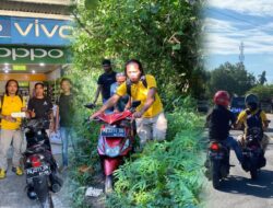 Polres Sarmi Temukan Motor MIO Merah Disembunyikan di Kebun, Langsung Diserahkan ke Pemiliknya