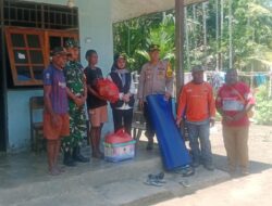 Sinergi Peduli: Wabup dan Polsek Pantai Timur Bantu Warga Terdampak Gempa