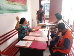 Unit Sat reskrim Polsek Sarmi Serahkan Tersangka Kasus Pencurian ke Kejaksaan Negeri Jayapura