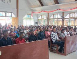 Melalui Ibadah Minggu, Personel Polres Sarmi Dikuatkan dalam Pengharapan dan Iman