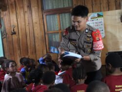 Subsatgas Si Ipar Ops Rasaka Cartenz 2025 Gelar Kegiatan Sosial di Kampung Walani, Jayawijaya