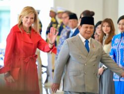 Presiden Prabowo Terima Kunjungan Ratu Máxima di Istana Merdeka