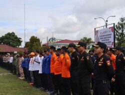 Apel Kesiapan Dalam Rangka Tanggap Darurat Bencana Hidrometeorologi di Polres Jayawijaya