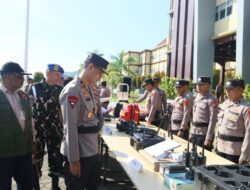 Polda Papua Barat Gelar Apel Pasukan Tanggap Darurat Bencana Hidrometereologi