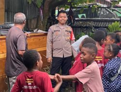 Operasi Rasaka Cartenz 2025, Subsatgas Si Ipar Polres Jayawijaya Gelar Kegiatan Sosial di Kampung Walani