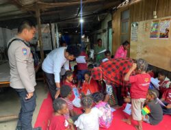 Operasi Rasaka Cartenz 2025 Subsatgas SI IPAR Polres Jayawijaya Gelar Kegiatan Edukasi dan Sosialisasi di Kampung Walani