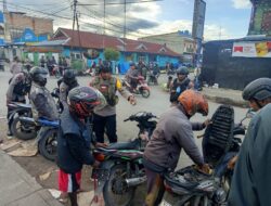 Keliling Kota Wamena, Polres Jayawijaya Pastikan Warga Beraktivitas Aman dan Nyaman