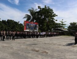 Menjelang OPS Lilin 2025, Polres Sarmi Luncurkan Operasi Zebra Cartenz dengan Kekuatan Penuh