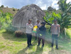 Bangun Kemitraan, Polsek Asologaima Silaturahmi ke Kepala Suku Adat
