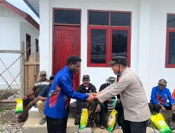 Sambang Kapolsek Wamena Kota, Pastikan Keamanan dan Ketertiban Masyarakat