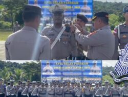 Apel Gelar Operasi Kepolisian Zabra Cartenz 2025 di Polres Mamberamo Raya