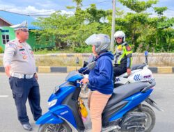 Hari Kedua Operasi Zebra 2025, Sat Lantas Sarmi Amankan Puluhan Kendaraan Tanpa Surat Lengkap